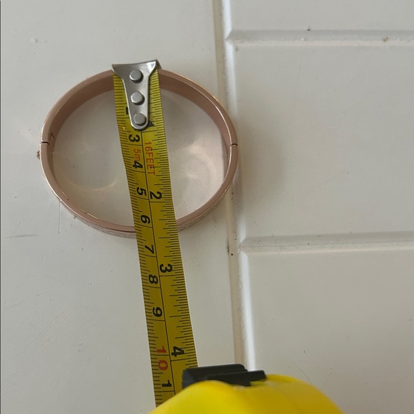 Coach Women's Bracelet in Rose Gold and Cream - Picture 8 of 8